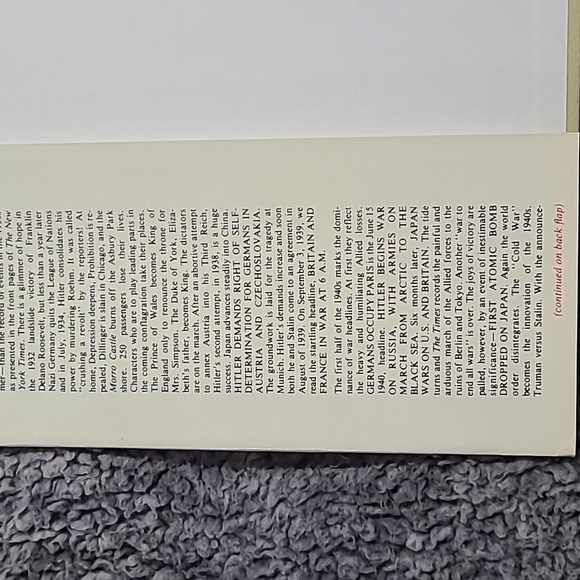 PAGE ONE NEWYORK TIMES - Picture 7 of 7